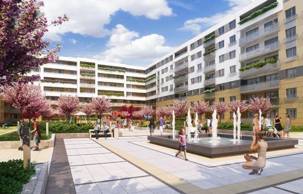 Apartament Na Teczowej Breslavia Esterno foto